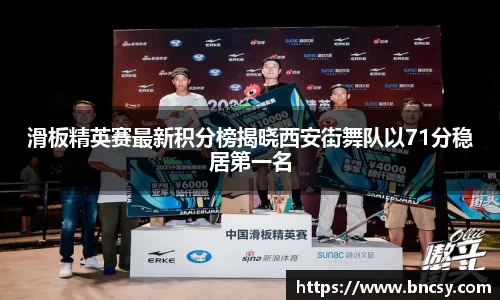 滑板精英赛最新积分榜揭晓西安街舞队以71分稳居第一名